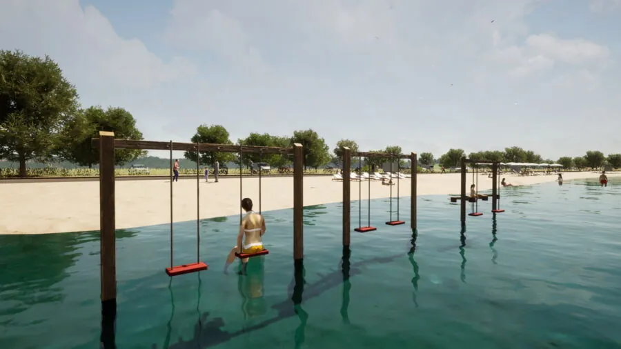LJUBAČ – plaža Oseka