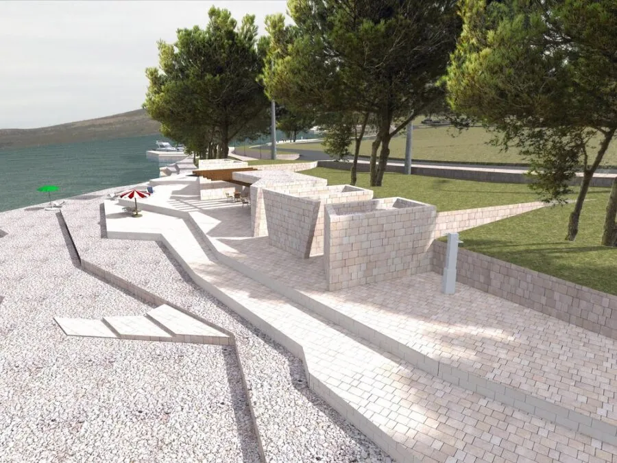 Pridraga – preuređenje plaže - Tobis Inženjering d.o.o. 
