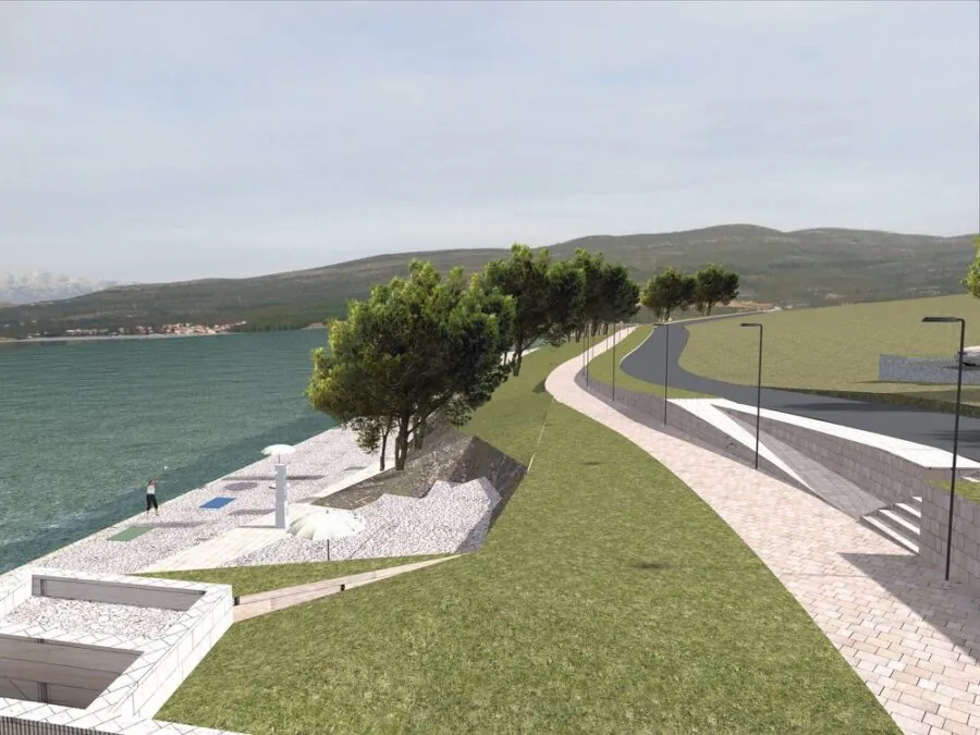 Pridraga – preuređenje plaže - Tobis Inženjering d.o.o. 