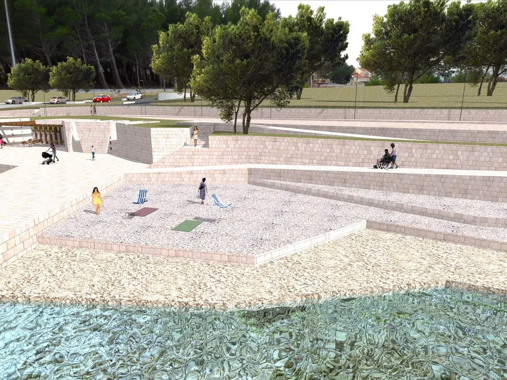 Pridraga – preuređenje plaže - Tobis Inženjering d.o.o. 