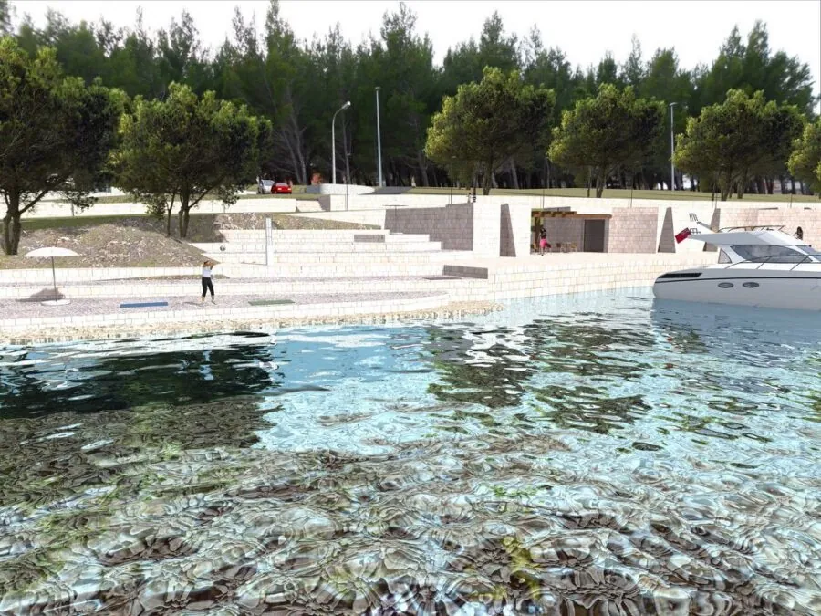 Pridraga – preuređenje plaže - Tobis Inženjering d.o.o. 