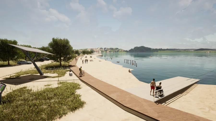 Ljubač – plaža - Tobis Inženjering d.o.o. 